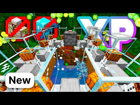 NEVER ENDING INFINITE XP Farm 1.21.3 Minecraft Java! || Snow Golem XP Farm! || Tutorial + Tips! ||