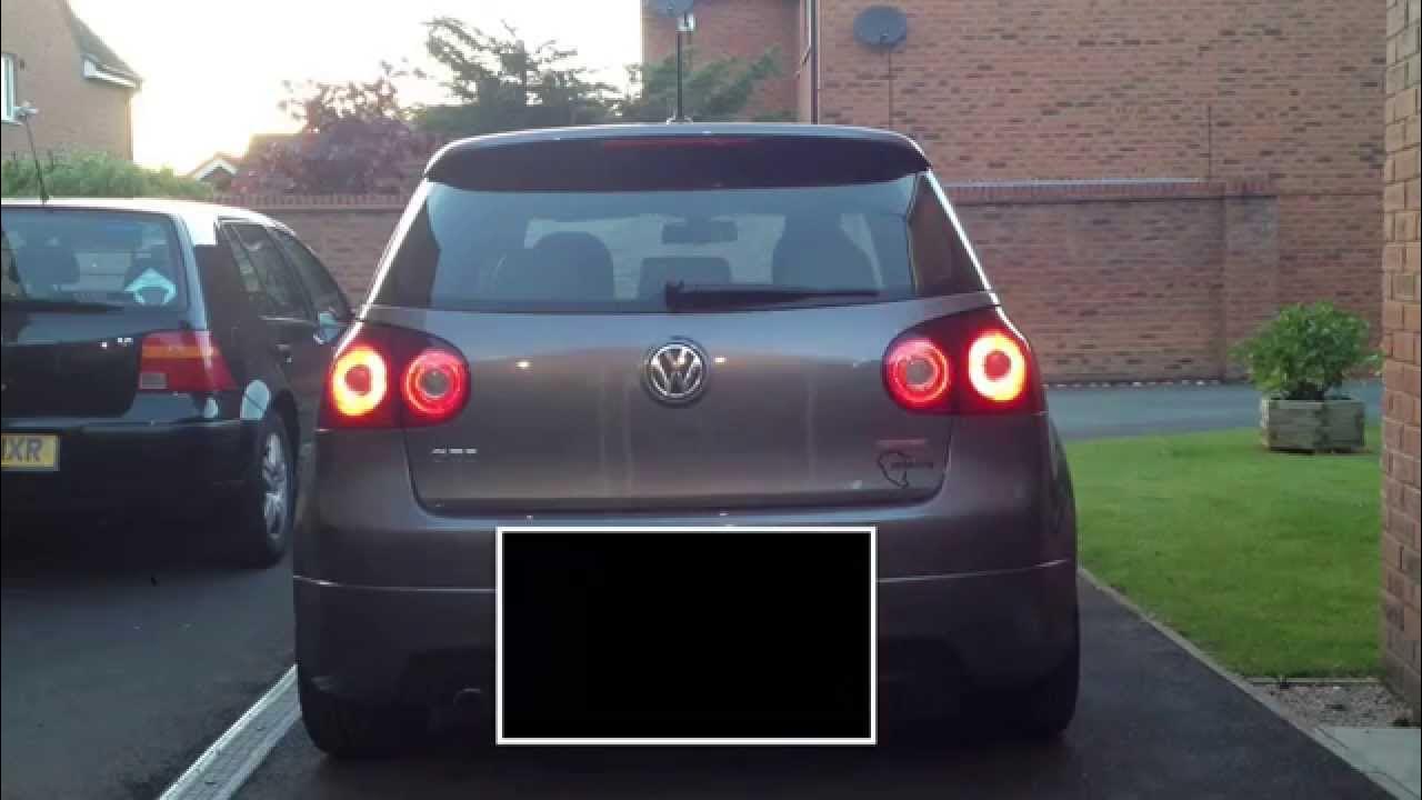 VW MK5 Golf quad rear lights / skyline mod evolution. Full circle