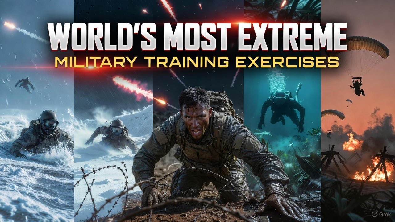 16 Extreme Military Training Exercises You Won’t Believe | Brutal Special Forces Training