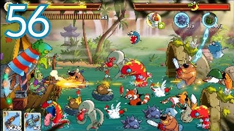 Swamp Attack 2 Gameplay Walkthrough Level 56