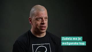 Osebna zgodba: Dan Prohart - "Zadela me je možganska kap"