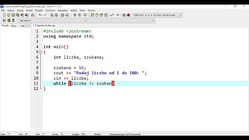 C++ cw11 Zapisujemy w języku C++ algorytm gry w zgadywanie liczby