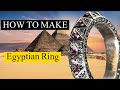 How to make pyramid egyptian ring the dome style ring master faheem