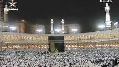 صلاة الفجر 8-6-2007 الشيخ سعود الشريم (سورة السجدة والإنسان)