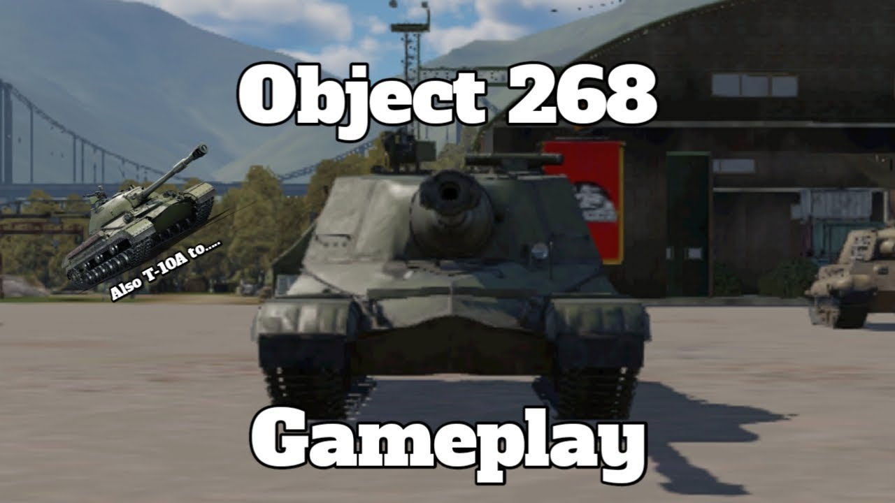 Object 268 Gameplay (War Thunder Mobile) 