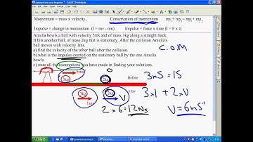 mechanics 1 - impulse and momentum