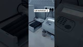 Lab technician 🥼