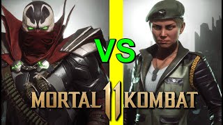 Commando Spawn vs Sonya - Very Hard - Mortal Kombat 11