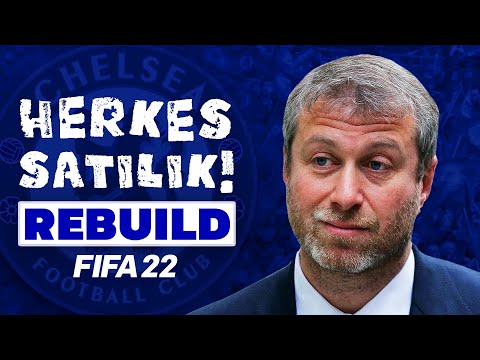 ROMAN ABRAMOVICH TÜM TAKIMI SATIYOR! // CHELSEA HERKES SATILIK REBUILD // FIFA 22 KARİYER MODU