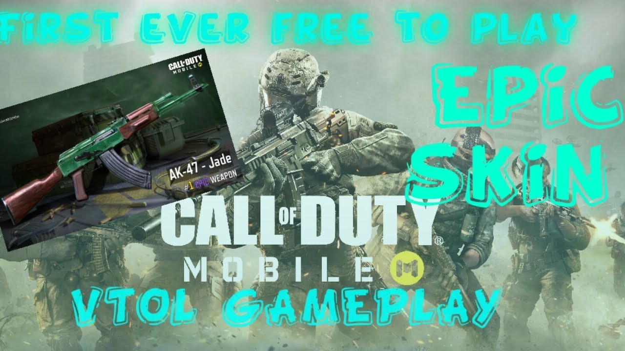 AK-47 JADE |FIRST FREE EPIC SKIN IN COD MOBILE |