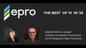 Application of AVIP Mitigation Best Practices, Andrew Campbell & Sigrida Reinis