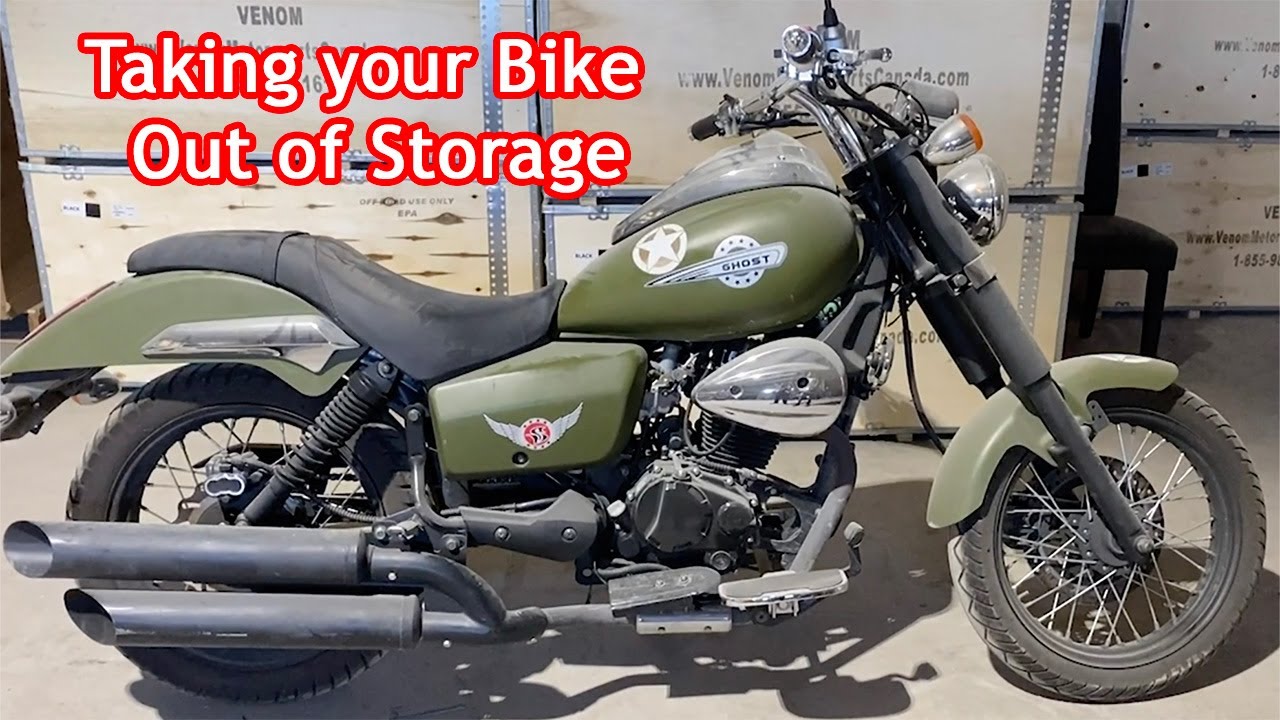 Taking your Bike out of Storage - Venom Motorsports