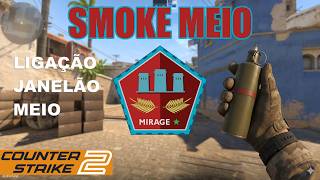 CS2 TR Smoke Meio No Mirage