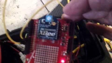 Testing Serial Monitor code for running the robotic claws via Xbee on the Sea Hawk