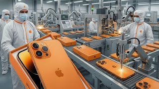 Ever Wondered How The Orange Titanium Iphone 17Pro max is Made