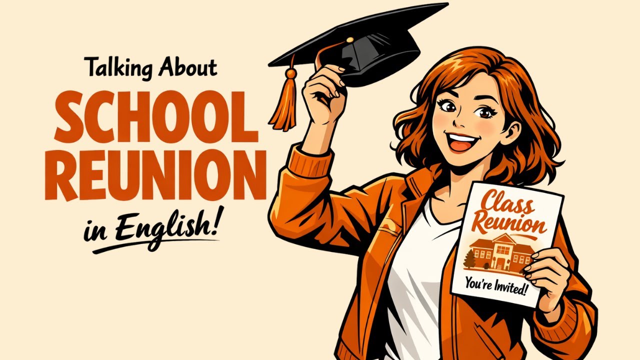 School Reunion English Conversation Practice | Then and Now | Practice English Daily
