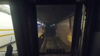 FRONT VIEW | TTC Subway Ride on Line 1 Yonge-University (St. Patrick - Spadina)