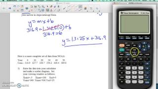 Section 3.2 - Linear Models from Data, part 1