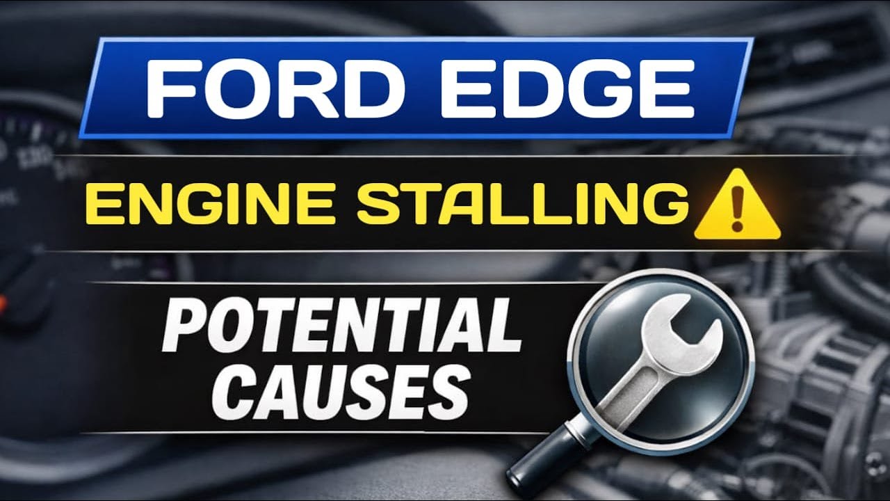 Заглохание двигателя Ford Edge – возможные причины.