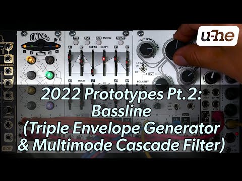 2022 Prototypes Pt.2: Bassline (Envelope Generator & Cascade Filter)