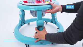 Download Lagu Baby Walker Spacebaby SB139 Happy 1st Birthday IC Music Mainan Bisa Dilepas MP3