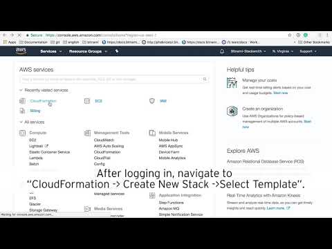 Configuring your AWS account to work with Bitnami Stacksmith