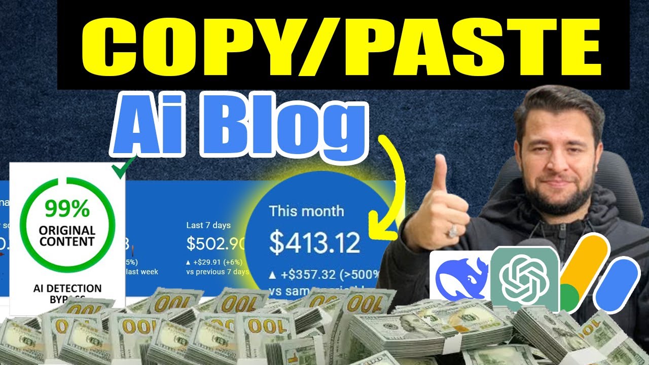 Copy Paste Blogging in 2025 | Step by Step Guide to Earn with Google ...