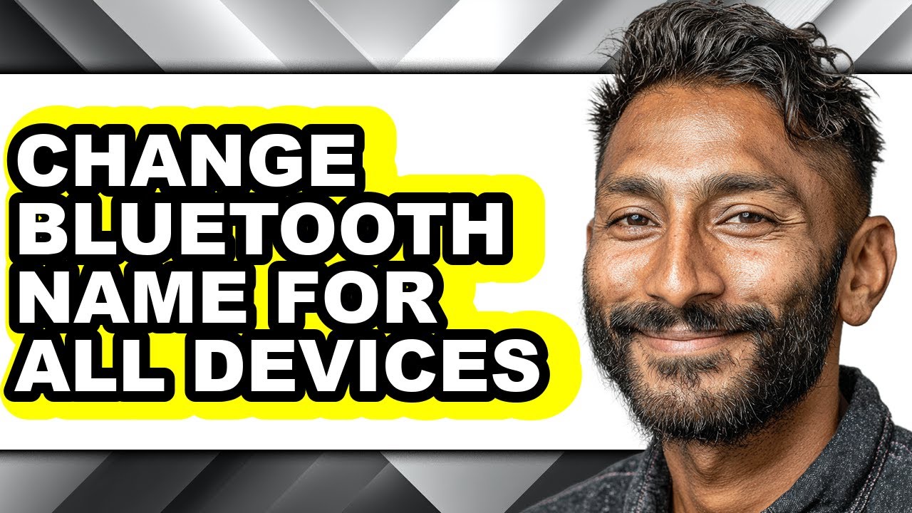 How to Change Bluetooth Name for All Devices - Step by Step - YouTube