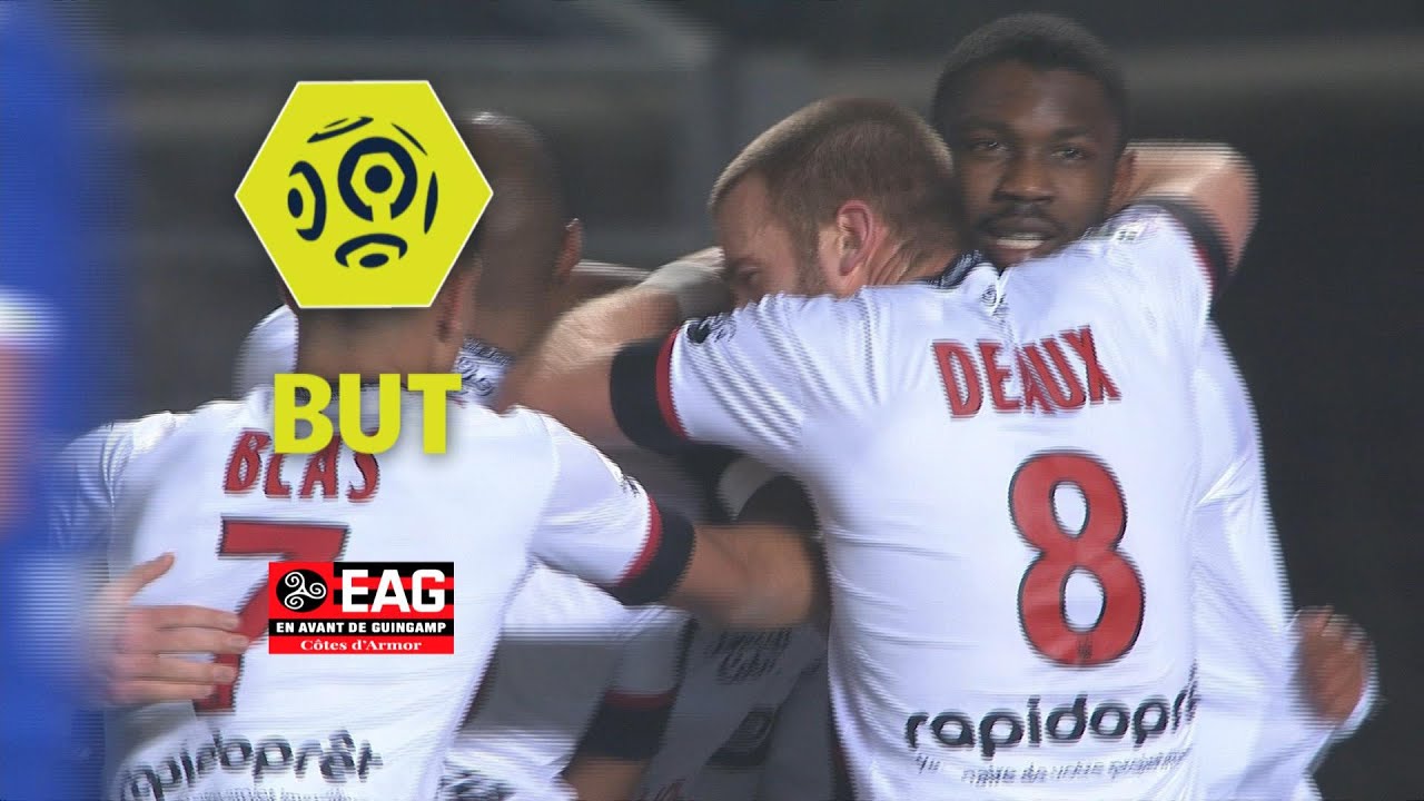 But Jimmy BRIAND (22') / ESTAC Troyes - EA Guingamp (0-1)  / 2017-18