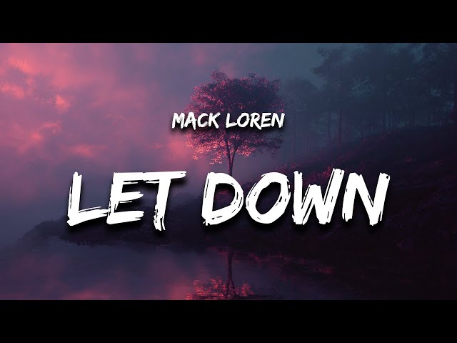 Mack Lorén - Let Down (Lyrics) (Radiohead Cover)