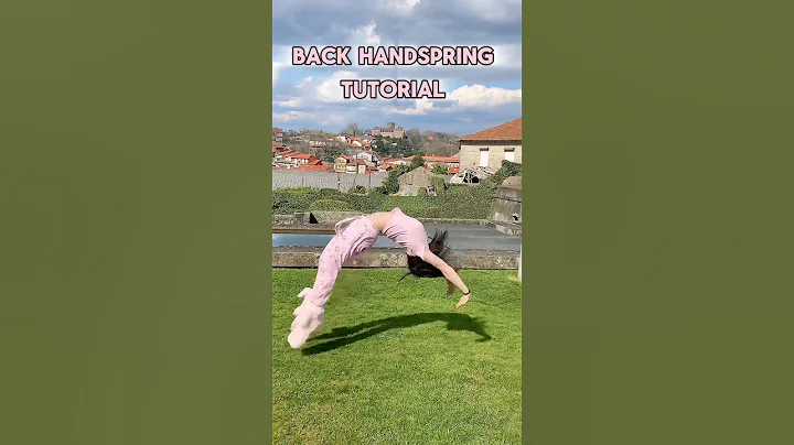 Step by Step Back Handspring Tutorial 🤸‍♀️✨ #acrobatics #easy