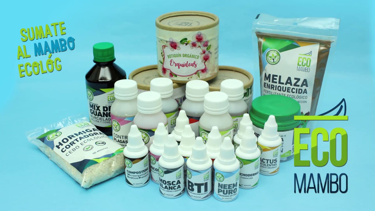 Ecomambo Productos Ecológicos que controlan las plagas y nutren tu huerta y jardín