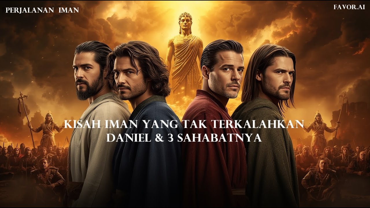 Sadrakh, Mesakh & Abednego | Kisah Keberanian dan Iman