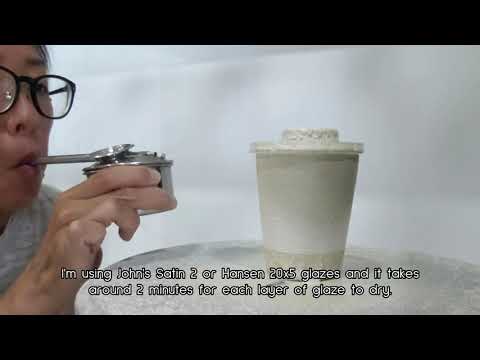 ToQi Ceramics | Ceramics Glazing with a $12 Atomizer Glazing Spray Pot