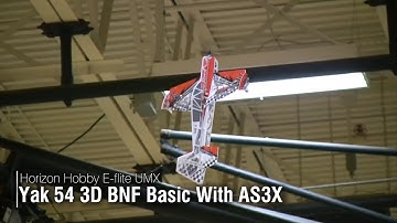 Horizon Hobby E flite UMX Yak 54 3D BNF Basic With AS3X