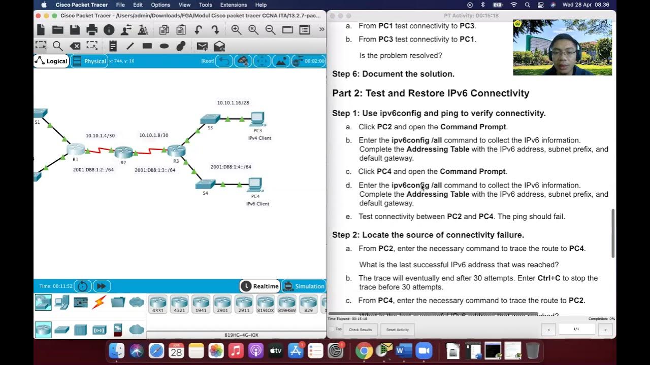 Use Ping and Traceroute to Test Network Connectivity | Cisco - YouTube
