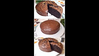 كيكة شوكولاته كوب طحين فقط..chocolate cake