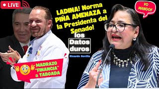 LADINA! Norma PIÑA AMENAZA a la Presidenta del Senado! MADRAZO 'FINANCIA” a TABOADA