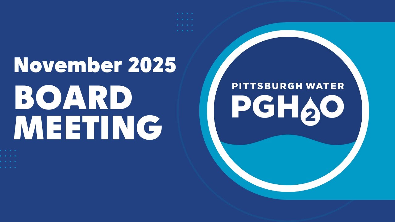 November 21, 2025, Pittsburgh Water Board of Directors Meeting