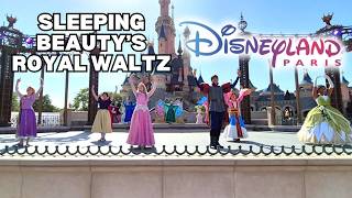 Sleeping Beauty's Royal Waltz Aurora, Prince Phillip and 4 Princesses Summer 2026 Disneyland Paris
