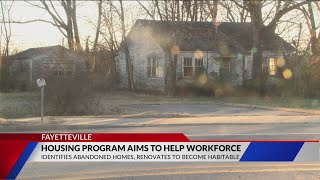 Fayetteville Rolls Out New Affordable Housing Program Through Workforce Development