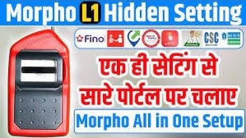 Morpho L1 All Portal Setting | Morpho MSO 1300 E3 L1 Not Work | Sabhi Website Pe Kaise Use Kare