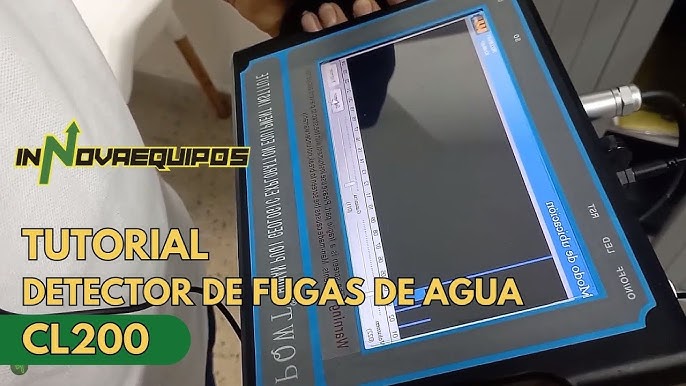 Detector de escape de la tubería del agua de la pared del detector de  escape del agua de PQWT CL200 2meters Subterranea