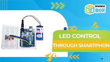 LED Control through Smartphone | Sparklebox Robotics kit | Easy Robotics Projects | Sparkle Box