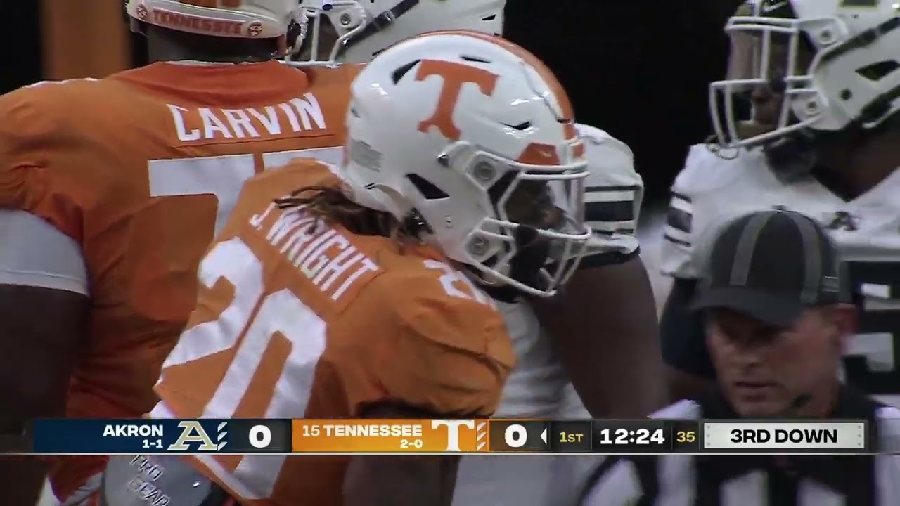 2022 15 Tennessee Vs Akron Full Game Hd Youtube