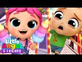 Cotton Candy Playhouse at the Amusement Park with Baby John | Little Angel And Friends Kid Songs