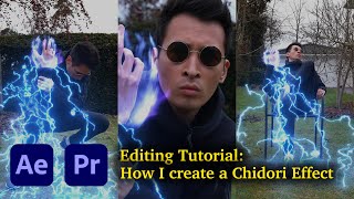 How I create a Chidori Effect | Editing Tutorial | Naruto