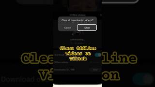 How to Clear Offline Videos on TikTok 📱🧹 (Free Up Storage!)