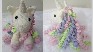 Part 2 - #crochet #unicorn #amigurumi #pattern #free. Handmade toys step-by-step tutorial #beginners