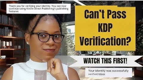 Amazon KDP Identity Verification Update (2025) | Nieuwe methode die snel werkt